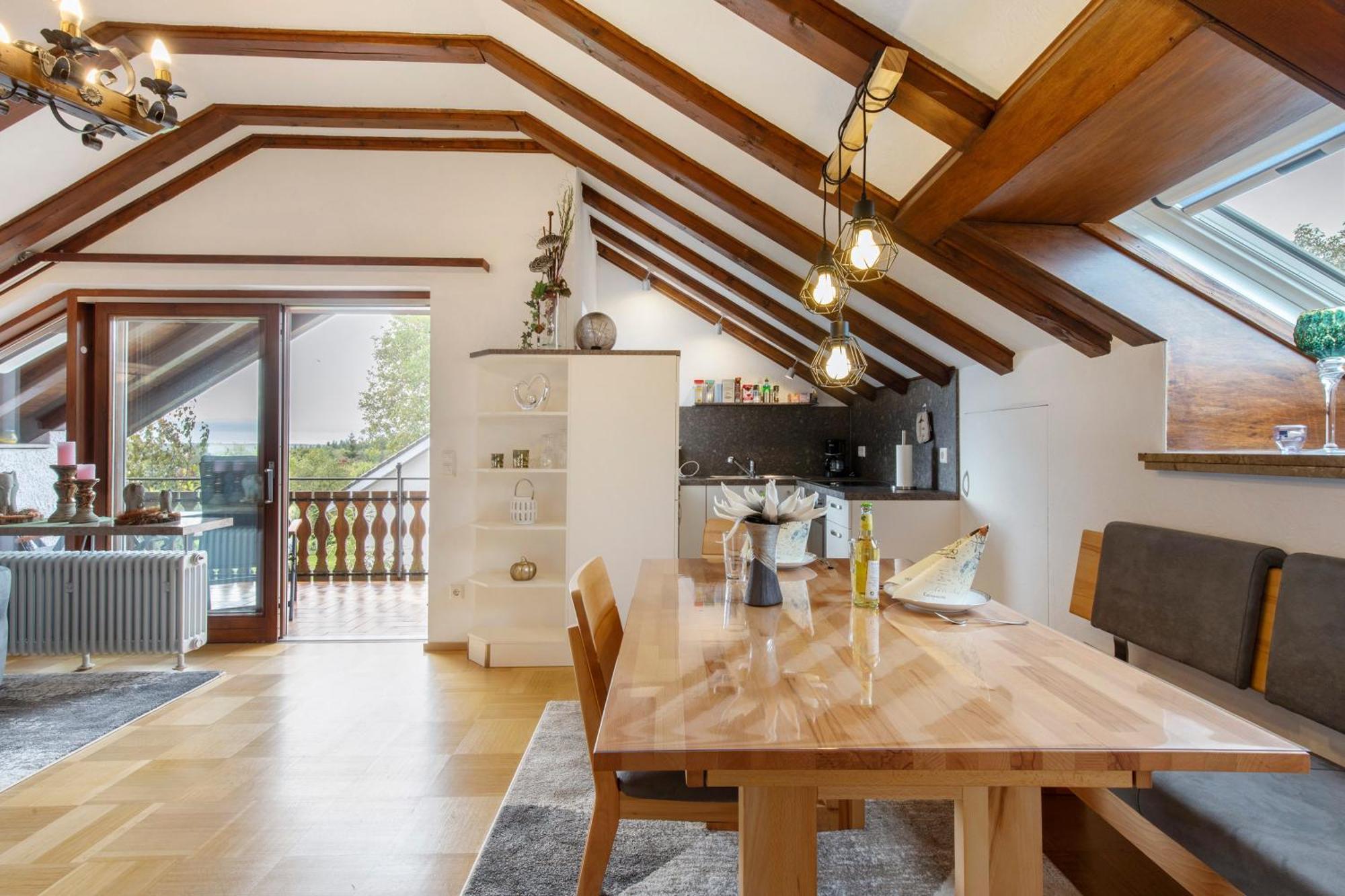 Ferienwohnung Fernsicht Zwiefalten 外观 照片