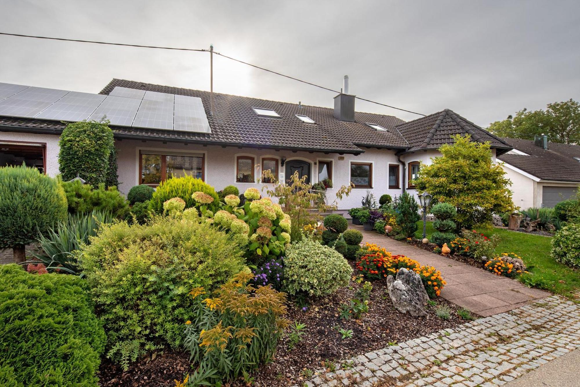 Ferienwohnung Fernsicht Zwiefalten 外观 照片